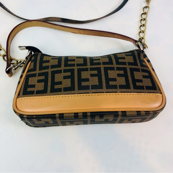 Trendy Black Brown Crossbody Bag - Picture 3 of 16